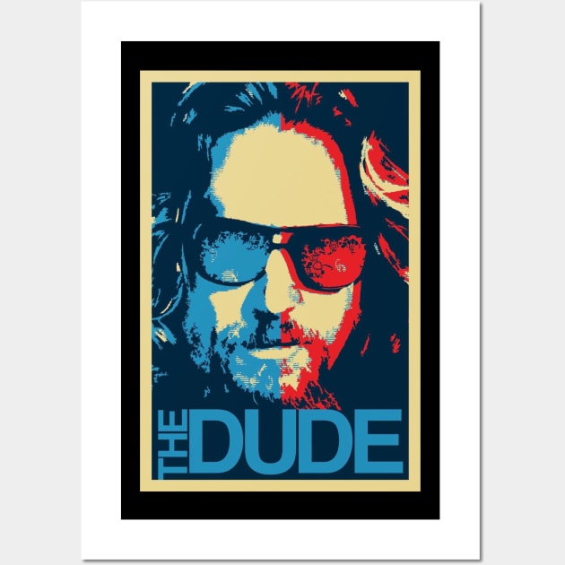 Big Lebowski The Dude Wall Art by Quikerart